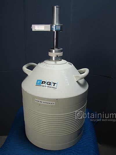 Pgt igc germanium detector liquid cryo dewar & preamp