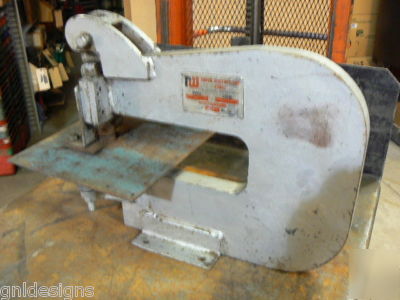 Roper whitney pexto 218 deep throat hand punch press 