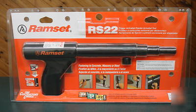  itw ramset RS22 powder actuated.22 cal fastening tool