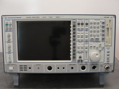 R&s FSIQ7 vector signal analyzer 20 hz - 7 ghz *save*