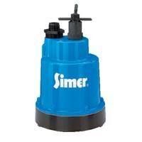 Simer 2300 1/6 p aluminum water flood utility pump