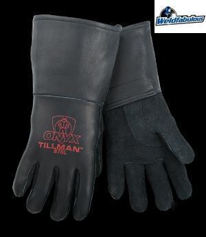 Tillman onyx 875 elk skin stick welder gloves size-l