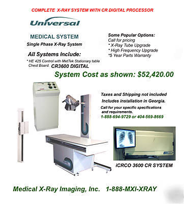 X-ray machine, x-ray equipment, digital, cr digital 