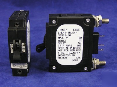 New airpax 80A 80 amp breaker LMLK1-1RLS4-30319-80 - 