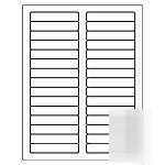 New avery 8366 white filing labels laser/ink jet