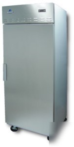 New single door commercial reach-in freezer 21 cu ft