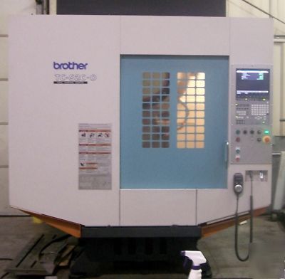 2006 brother tc-S2C-o cnc drilling & tapping machine