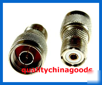6X n male to uhf female / SO239 adapter straight