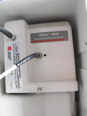 Beckman mdq capillary electrophoresis system with pda