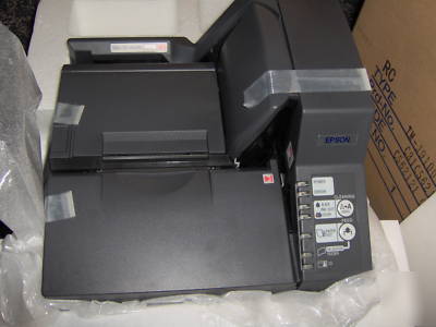 Epson tmj 9100 check & id card scanner-printer pos, usb