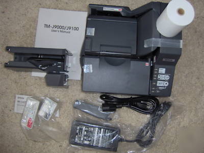 Epson tmj 9100 check & id card scanner-printer pos, usb