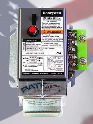 Honeywell R8184M1051 cad cell relay / 40VATRANSFORMER