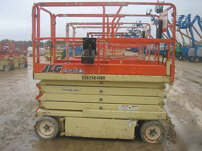 2002 jlg 2646E2 scissor lift 32' work hgt,price reduced