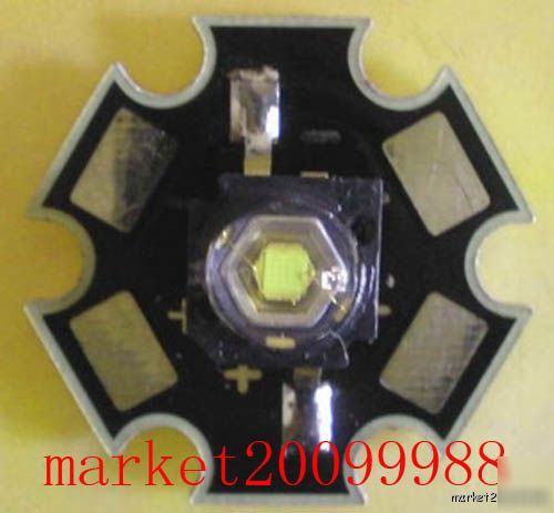 5PCS high-power 3W white led 110-120LM super bright f/s