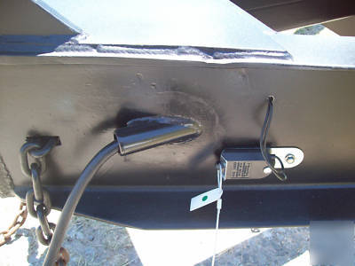 9 ton belshe equipment trailer-1998 model