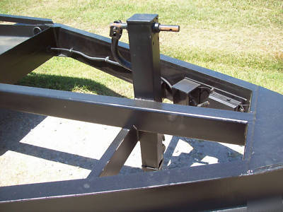 9 ton belshe equipment trailer-1998 model