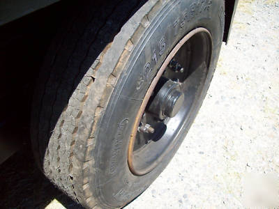 9 ton belshe equipment trailer-1998 model