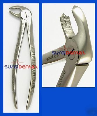 Ash style dental tooth extracting forceps #22 serrated 