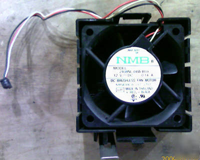 B96 rotary fan nmb 2408NL04WB59, 12VDC 140MA gc