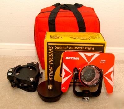Cst prism 1/2 traverse set fits all sokkia topcon nikon