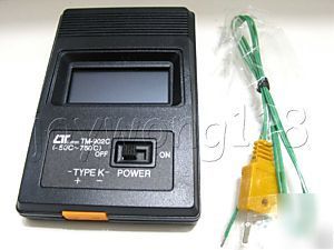 Digital lcd type k thermometer single input pro tm 902C