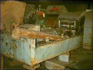 100 hp taylor-stiles rubber bale cutter, s/s 