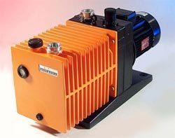 Alcatel 2033 rotary vane dual stage vacuum pump