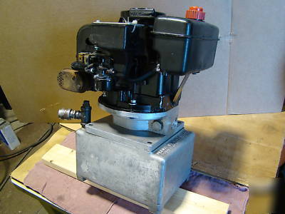 Alcoa chance hubbell hydraulic power unit pump gas powe