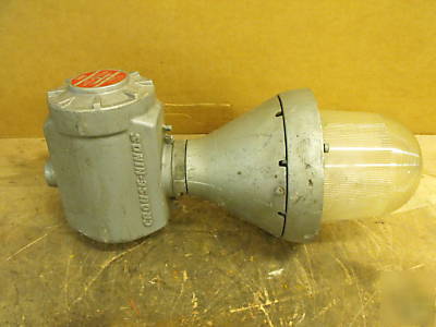 Crouse-hinds ele lighting fixture for hazardous loc.
