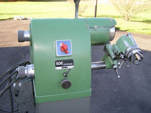 Deckel soe tool & cutter grinder, floor stand, collets,