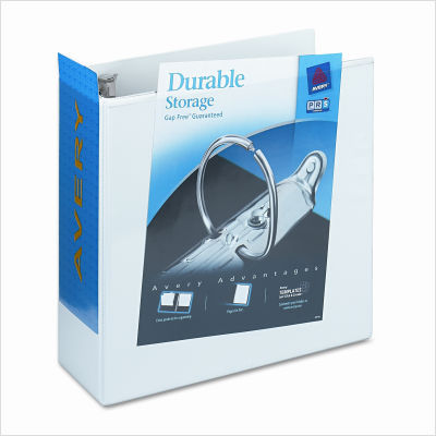 Durable slant easy insert ring view binder 5