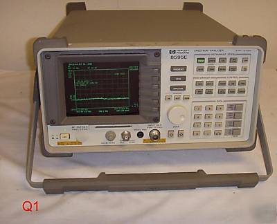 H# hp 8595E spectrum analyzer 9KHZ - 6.5GHZ