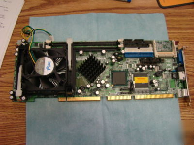 Iei/icp model: rocky-4786EV-R30 socket 478 w/processor<