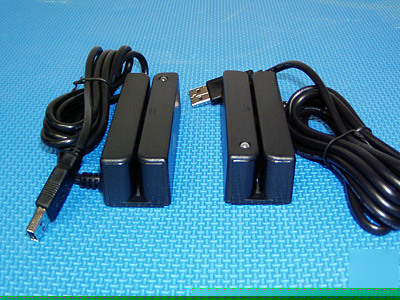 Lot 2X mini mag reader 3 track credit card machine tek