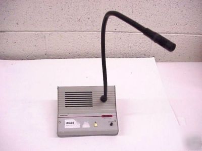 Mosler 3001-M1 window intercom bank pharmacy drive thru
