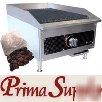 New anvil lava rock gas char-broiler 18'' - CBL9016