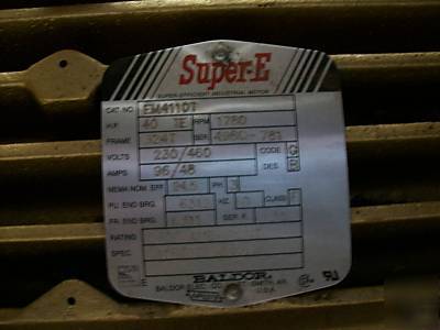 New baldor industrail electric motor ,cat.no. EM4110T