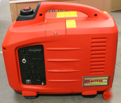 New digital 3000 s watts w gas generator electric start 