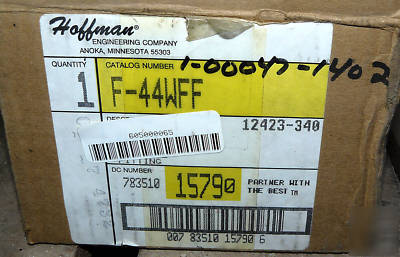 New hoffmann F44WFF wireway flexible electrical fitting