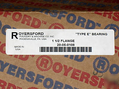 Royerford type e, 1 1/2