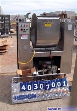 Used- magna high speed single arm mixer, model 50H-4C1.