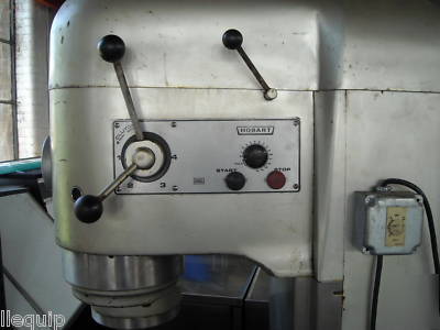 Hobart 140 quart pizza dough mixer 3 hp