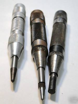 4 pc hamerench & spring loaded punch & marking tool lot