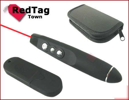 5MW powerful red laser pointer pen+pc remote controller
