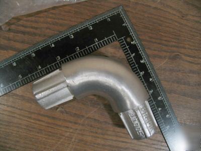 6 aluminum hand railing wall elbows for 1 5/8