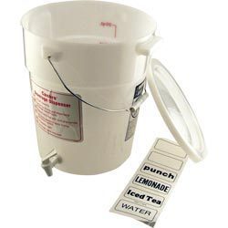6 gallon beverage dispenser - drink - juice - punch