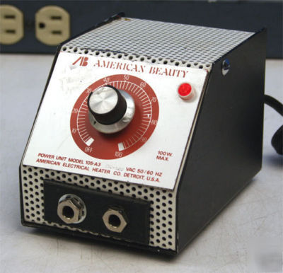 American beauty 105-A3 power unit 0-100W