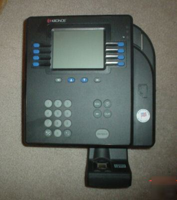 Biometric kronos 4500 time clock ethernet 8602000-001