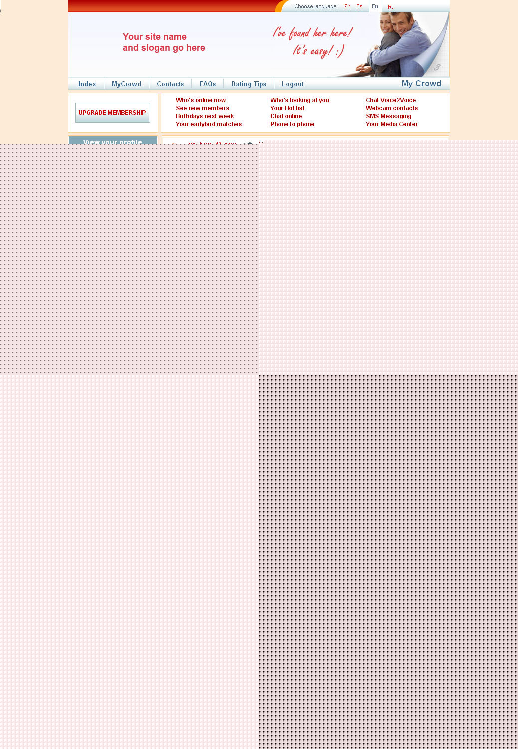 Dating site sale- no risk - great income potential