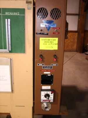 Despatch oven * 12 kw * 1,000 deg.* calibrated dec-07* 